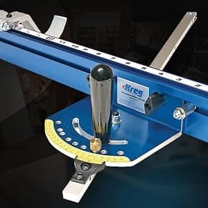 Kreg KMS7102 Table Saw Precision Miter Gauge System - Factory Calibrated - with Miter Gauge Fence & Bar - Miter Gauge for Table Saw