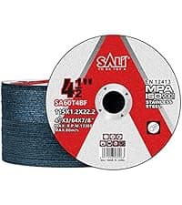 SALI 50 Pack Cut Off Wheel 4 1/2 Inch Cutting Wheels 4-1/2" x 3/64" x 7/8" Professional Cutting Stainless Steel, Angle Grinder Cutting Wheel,Cutting Discs with Aggressive Cutting Upgrade (4.5in, 50)