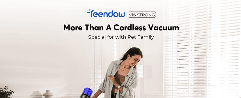 Cordless Vacuum Cleaner, Stick Vac Specifically Handling Pet Hair, Up to 50 Minutes, 500W Powerful Suction, Rechargeable, Lightweight for Carpet, Hard Floor, Deep Dark