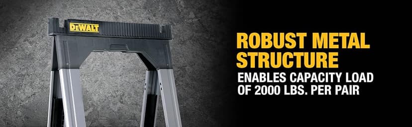 DEWALT Stanley DWST11031 Adjustable Metal Legs Sawhorse