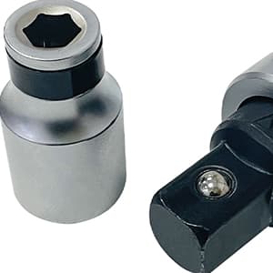 Sutekus 1/2 Inch Drive Manual Impact Driver Set Reversible Hand Held Impact Screwdriver with S2 Steel Bits for Disengage Rusted Fasteners or Frozen, 7Pcs