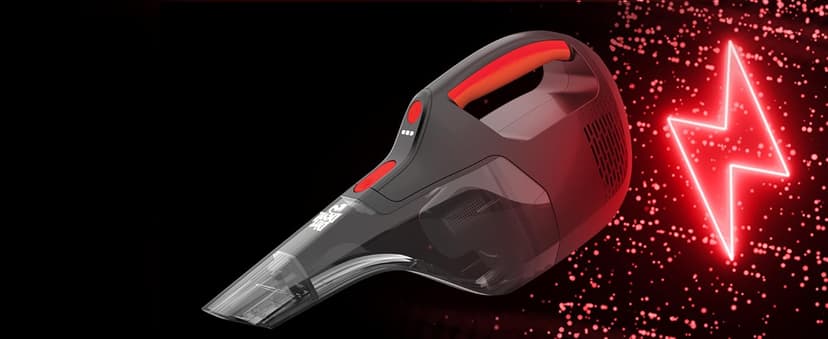 Dirt Devil 16V Deep Clean Cordless Handheld Vacuum Cleaner, Powerful Suction, Lightweight, Includes Motorized Pet Brush Roll Tool and Rechargeable Battery, Extended Run Time, Portable Vacuum Cleaner