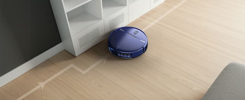 Robot Vacuum and Mop Combo, WiFi/App/Voice, Robotic Vacuum Cleaner with Schedule, 2 in 1 Mopping Robot Vacuum with Water Tank and Dustbin, Self-Charging, Slim, Ideal for Hard Floor, Pet Hair, Carpet