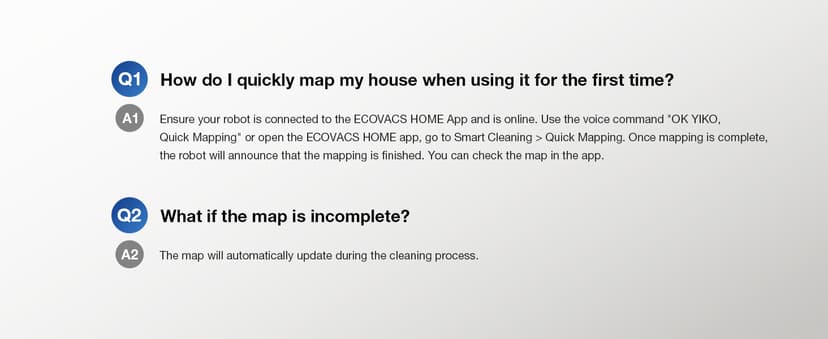 ECOVACS DEEBOT N30 Omni Robot Vacuum and Mop, 10000Pa Suction, TruEdge Adaptive Edge Mopping, ZeroTangle 2.0 Technology, Hot Air-Drying, Self-Emptying, Auto-Lift Mopping, Obstacle Avoidance
