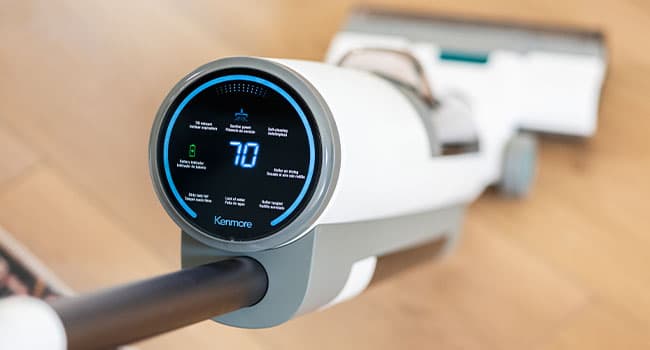 Kenmore HF5010 AquaLite 3-in-1 Cordless Wet Dry Vacuum Hard Floor Cleaner with Automatic Air-Drying, 35mins Runtime & One Edge Self-Cleaning Mop for Multi-Surface and Messes