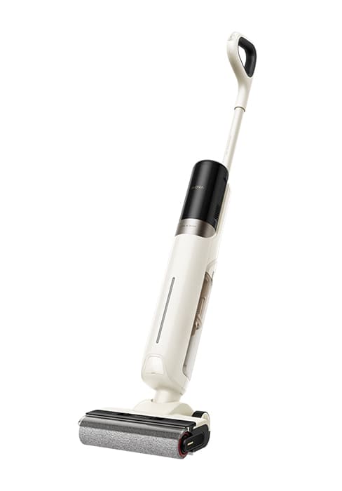 MOVA K30 Mix Wet Dry Vacuum Cleaner, 4-in-1 Cordless Vacuum for Multi-Surface, 180° Lie-Flat Reach, 30Min 140°F Hot Air Drying, 0in Dual Edge, Powerful 18000Pa Suction Floor Cleaner for Pet Hair