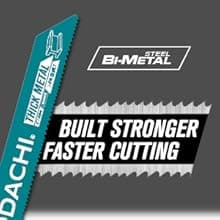 ODACHI Heavy Metal Cutting Reciprocating Saw Blades 9 Inch 14TPI Sawzall Blades for Pipe, Sheet, Rebar, Bi-Metal Sabre Saw Blades High Wear Resistance for Cutting 5 Pack