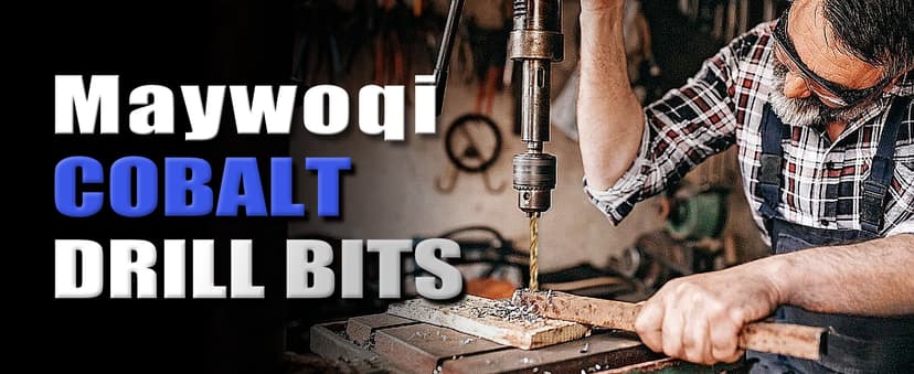 Cobalt Drill Bit Set, 29Pcs (1/16" - 1/2") M35 Fully Grounded 5% Cobalt Bits for Hardened Metals, Stainless Steel, Cast Iron and Wooden Plastics, with Metal Index Storage Box