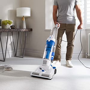 Vacmaster Upright Vacuum Cleaner Power Suction Bagless Vacuum Cleaner Portable Floor Cleaner with 20ft Cord & 13” Cleaning Path for Carpet, Hard Floor and Pet Hair