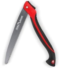FLORA GUARD 7.7-Inch Folding Saw, Pruning Hand Saw with Triple-Cut Razor Teeth for Wood Cutting, Tree Trimming, and Camping
