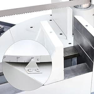 KAKA INDUSTRIAL TBK11A 11Inch Hydraulic Double Column Rotating Head Band Saw Industrial Grade Metal Cutting Powerhouse