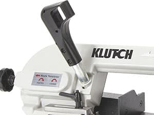 Klutch Benchtop Metal Cutting Band Saw - 5in. x 4 7/8in., 400 Watts, 110–120V