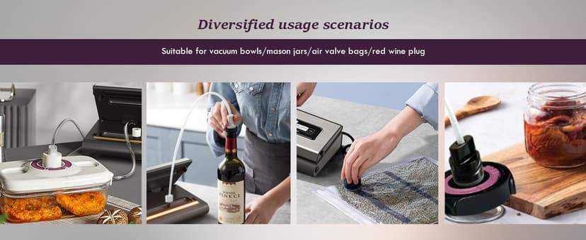 Vacuum Sealer Machine Powerful 90Kpa Precision 6-in-1 Compact Vacuum Food Preservation System Built-in Cutter, 2 Bag Rolls & 5 Pre-cut Bags, Dry&Moist Modes Smart Suction, ETL Listed (Copper)