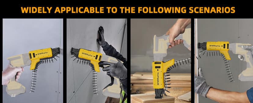 Collated Screw Gun Attachment, Suit For Dewalt DCF620B DCF630B