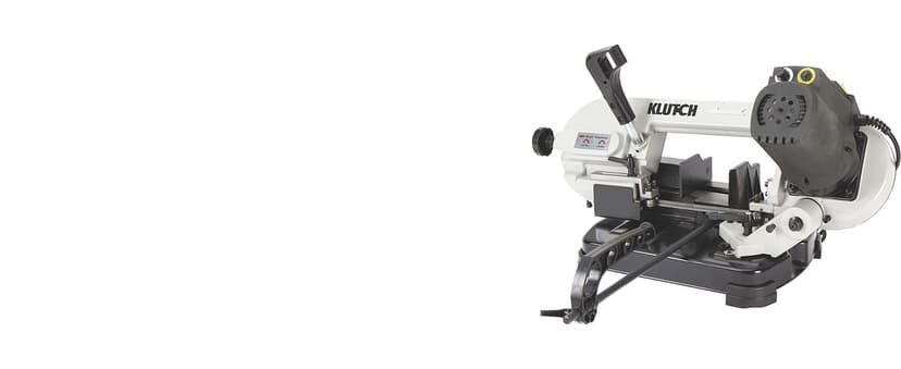 Klutch Benchtop Metal Cutting Band Saw - 5in. x 4 7/8in., 400 Watts, 110–120V