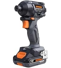 TITANCE X7 20V Cordless Impact Driver, 1/4'' Hex Compact Brushless Driver Kit with 1,770 In-lbs Torque, Battery & Charger Included – Lightweight Electric Screwdriver for Wood, Metal & Auto Repair