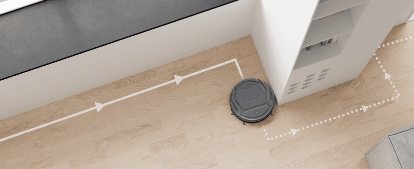 Lefant M210 Pro Robot Vacuum, Slim Quiet, 3 Adjustable Suction Levels, 6 Modes, Robot Vacuum Cleaner for Pet Hair, Hard Floors & Low Carpets, Self-Charging, WiFi/App/Alexa Control, Gray