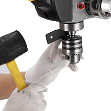 13 in Floor Drill Press, 7.5 Amp 120V, 288-3084 RPM Variable Speed Cast Iron Bench Drill Press, 0-45°Tilting Worktable, Tabletop Drilling Machine for Wood Metal