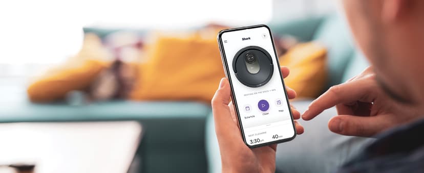 Shark AV2001 AI Robot Vacuum with Self-Cleaning Brushroll, Object Detection, Advanced Navigation, Home Mapping, Perfect for Pet Hair, Compatible with Alexa, Gray