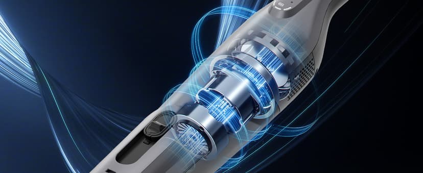 Cordless Handheld Vacuum, Lightweight Portable Hand Vacuum Cleaner with LED Light,Rechargeable Hand Held Vacuum with Charging Dock, Powerful Suction for Office, Home,Car,Silver