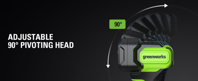 Greenworks 24V 6-pcs Combo Kit: 24V Hammer Drill, Impact Driver, Multi-Tool, Flashlight, Reciprocating Saw & Circular Saw, Includes 3 * 2.0Ah Batteries & (2) Chargers