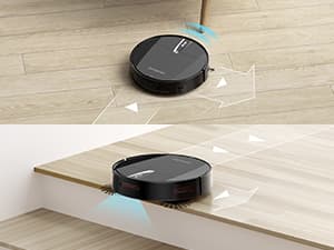 Robot Vacuum Cleaner with 3000Pa Cyclone Suction, APP/Voice/Remote Control, Automatic Self-Charging Robotic Vacuum, Scheduled Cleaning, Ideal for Pet Hair, Hard Floor, Low Carpet