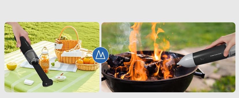 Handheld Vacuum Cordless, Portable Car Vacuum Cleaner with HEPA Filter, 2 Suction Modes, Mini Hand Held Vacuum Rechargeable for Car, Home, Office, Desk, Keyboards, Pet Hair (Black)