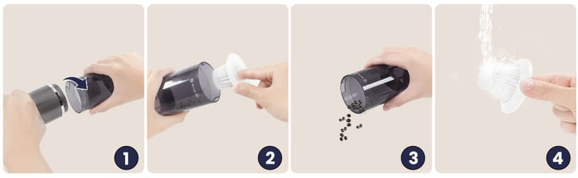 Car Vacuum Portable Cordless 120W/12kPa High Power Handheld Portable Handheld Vacuum Cordless Cleaner with Low Noise Wet and Dry Use Auto Vacuum Cleaner for Car Home Cleanning