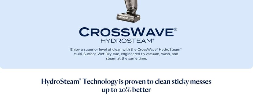 BISSELL® CrossWave® HydroSteam™ Deluxe Wet Dry Vac, Multi-Purpose Vacuum, Wash, and Steam, Formula Included, Green, 3515G
