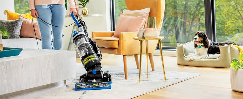 Bissell CleanView Swivel Rewind Pet Reach Vacuum Cleaner, with Quick Release Wand, Swivel Steering and Automatic Cord Rewind, 3197A (Color May Vary)