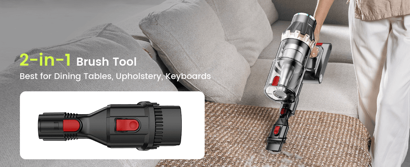 Cordless Vacuum Cleaner, 550W/48Kpa Self-Standing Vacuum Cleaners for Home, up to 70 mins Run Time, Powerful Suction with Touch Screen, Stick Vauum Cleaner for Pet Hair,Carpet,Hardwood Floor