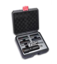 KNINE OUTDOORS Torque Screwdriver Wrench Driver Set 10-70 Inch Pounds lbs for Maintenance with T-bar Handle, 40 Hex Bits, 1/4" Socket, Shaft Extension, For Tools, Bike Repairing and Mounting (Orange)