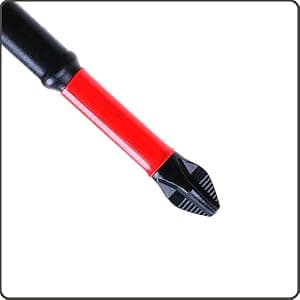 AUTOTOOLHOME 10 Pack Phillips PH2 Magnetic Anti Slip Screwdriver Bit Set 3-1/2" Length TS2 Anti-Slip Long Drill Bits Impact Driver Bits