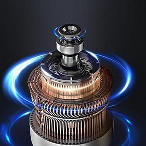 Cordless Reciprocating Saw | 21V 2000mAh * 2 Batteries, 3000RPM, 28mm Stroke Length, 4 Blades | Electric Power Reciprocating Saw for Wood/Metal/PVC Cutting