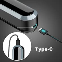 Handheld Vacuum Cordless - Car Vacuum with Brushless Motor & 14000Pa Powerful Suction, 1.2lbs Lightweight, LED Light, Slim Mini Vacuum Cleaner for Car Home Office Pet