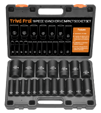 Air Impact Wrench 1/2" - 1/2 Inch Impact Gun 1/2 Drive, 1500Ft-lbs, 8000RPM High Torque Impact Wrench, Weight 4.74 lb, 1/2 Air Impact Gun for Auto Repair, Tire Shop