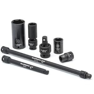 GEARWRENCH 44 Pc. 3/8" Drive 6 Point Standard & Deep Impact SAE/Metric Socket Set - 84916N