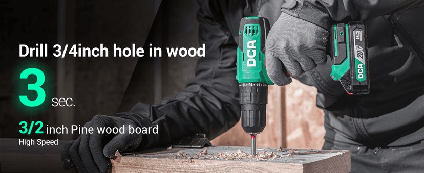 20V Cordless Hammer Drill Set, 354 In-lbs Torque, 1/2" Keyless Chuck, 22500 IPM, 2 Variable Speeds, 18+1+1 Position, Power Impact drill with 14 Drill/Driver Bits for Brick, Metal, Wood ADJZ2035i13