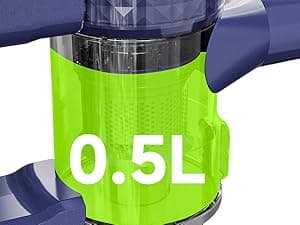 YONNDER Cordless Vacuum Cleaner 40KPA, 6-in-1 Lightweight & Detachable Battery, Powerful Suction for Home, 6-Stage Filtration, Tangle-Free V-Shaped Brush, for Hard Floor/Carpet/Pet Hair