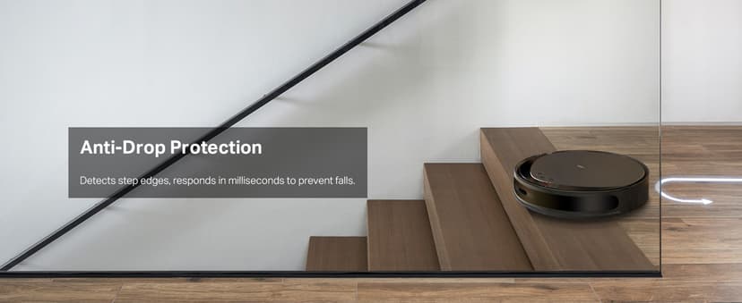 Tapo Ultra-Slim LiDAR Smart Navigation Robot Vacuum and Mop with Self-Emptying Dock, 5300Pa Max, 97%+ Dust Pickup Rate, Self-Charging, Compatible with Alexa & Google Home, RV20 Max Plus