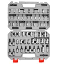 ARES 70013-8-Piece S2 Steel Impact Driver Bit Set - Includes Phillips 1,2,3,4 and Slotted 1/4-Inch, 5/16-Inch, 3/8-Inch and 1/2-Inch Bits - High Alloy S2 Steel Construction