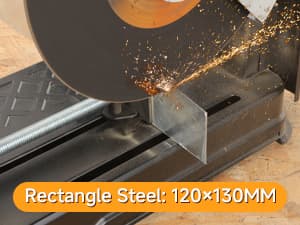 Hoteche 14-Inch Metal Cutting Chop Saw 2100W Heavy-Duty Electric Cut Off Machine with Saw Blade