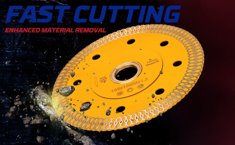 Diamond Saw Blade Porcelain Cutting Blade for Cutting Granite Marbles Tiles (5)