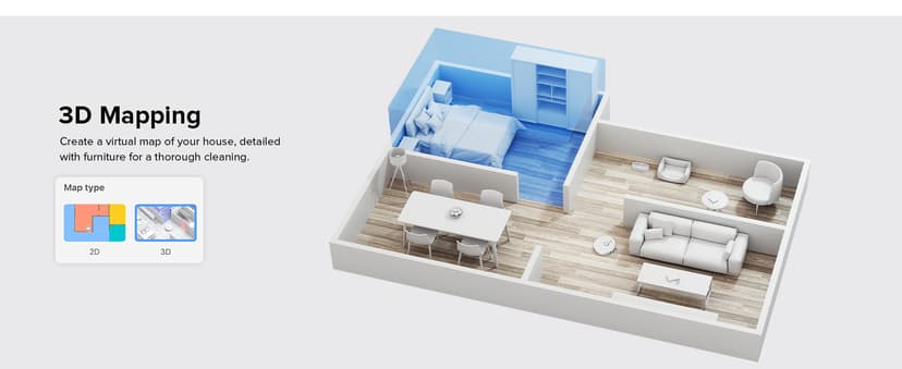 roborock S8+ Robot Vacuum, Sonic Mop with Self-Empty Dock, Stores up to 60-Days of Dust, Auto Lifting Mop, Ultrasonic Carpet Detection, 6000Pa Suction, White