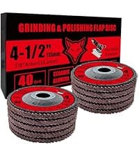 FOXBC 4-1/2 Inch Cut Off Wheel Discs for Angle Grinder, Cutting for Metal & Stainless Steel, 4-1/2" x .045" x 7/8" - 50 Pack