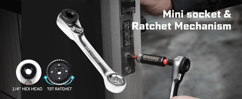 98Pieces 1”/2” Impact Screwdriver Bits Set, Magnetic S2 Steel (Phillips/Slotted/Square/Torx/Hex/Security Torx) Driver Bits Tips,Impact Bit Holder and Nut Driver with Red Storage Box Case