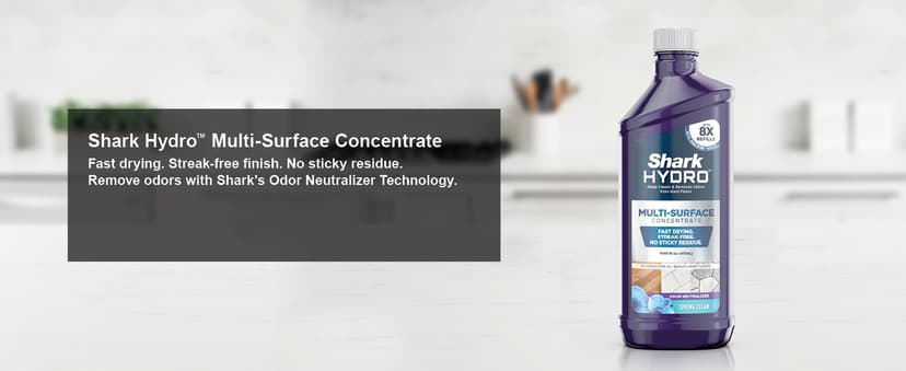 Shark HydroDuo with Dirt-Reveal Technology, Cordless, Everyday Hard Floor Cleaning System, Wet & Dry Debris Pickup, Mops & Scrubs All at Once, Hardwood, Tile, Laminate & Stone, Stone Metallic, WW201