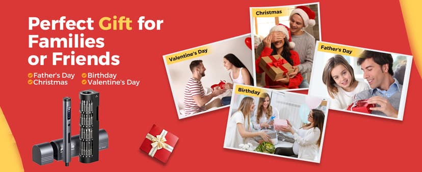 Electric Screwdriver Set, UF-TOOLS Rechargeable Cordless Screwdriver Kit, Precision Repair Tool Kit with Bits, LED Lights, Charging Cable, Carrying Case, for Watches, Phones, Glasses