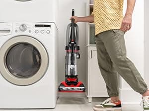 Dirt Devil Multi-Surface Extended Reach+ Upright Bagless Vacuum Cleaner for Carpet and Hard Floor, Powerful, Lightweight, Corded Vacuum Cleaners for Home Use