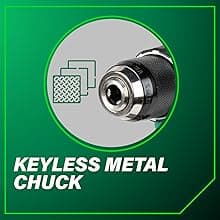 Metabo HPT 18V MultiVolt 1/2" Cordless Brushless Driver Drill Kit, High Power Drill Set with Bag, 2 Lithium-Ion Metabo Batteries and Charger, Compact Lightweight Power Driver, DS18DEX